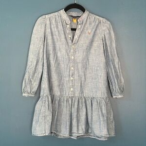 Polo by Ralph Lauren Chambray Button-Up Dress